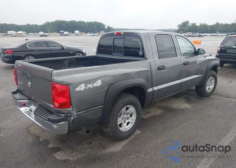 2005 Dodge Dakota Slt из США, поврежденный, VIN 1D7HW48K45S315447